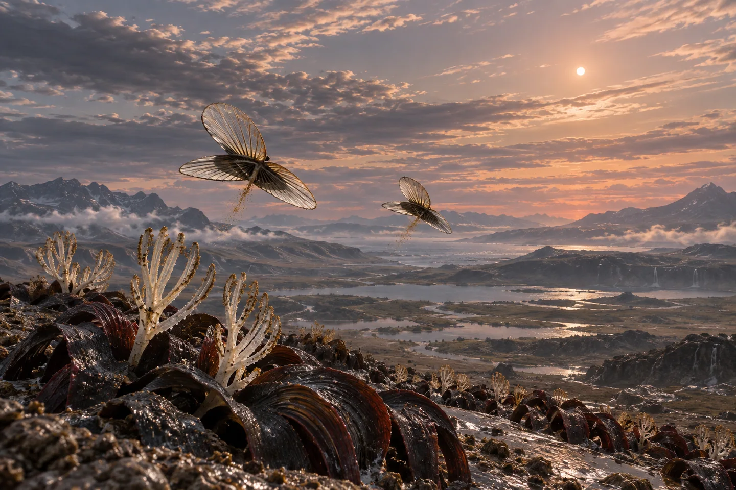 The travelling pollen
